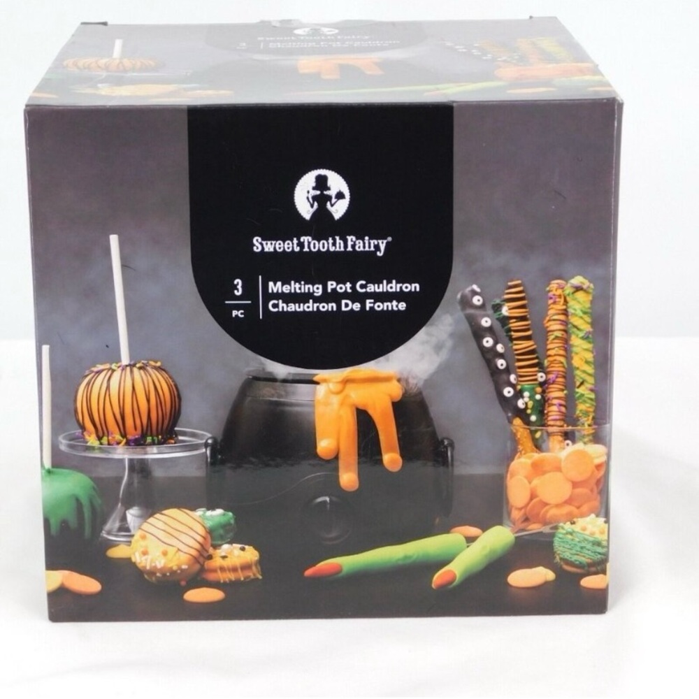 Sweet Tooth Fairy Melting Pot Cauldron New in Box Halloween 3 Piece Desserts